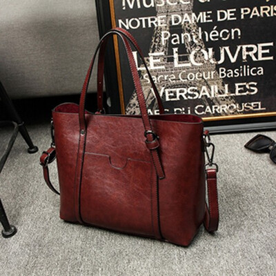 

Women Bags Patent Leather Vintage Shoulder Bags PU Tote Brand Zipper Solid Female Ladies Handbag Womens Retro Satchels GX0109