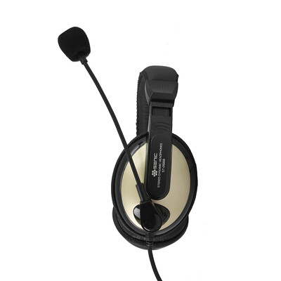 

Original SENICC ST-2688 Stereo Audio Headset with Mic 35mm Dual Plugs Computer Headphones for Music SKYPE Video Chat Home