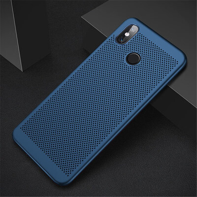 

Goowiiz Phone Case For Xiaomi Mi 88 Se Full Protection Slim Hard PC Breathable Grid Back Cover