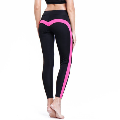 

FITTOO Womens Heart-Shaped Yoga Pants Workout Ankle-Length Fitness Leggings