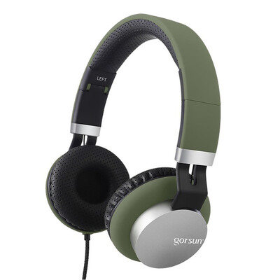 

GORSUN GS789 Stereo Headphones Hi-Fi Folding Earphones For PC iPhone Samsung Xiaomi Sports headset with Microphone Cable Control