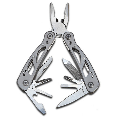 

GANZO G104 -  Mini Pliers 9 in 1 Multifunctional Outdoor Camping Toolkit with Nylon Sheath