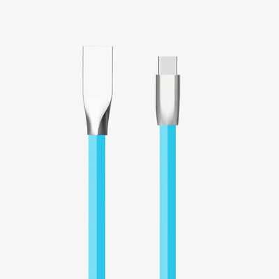 

3D Type-C USB Cable Fast Charging Data Cable for Samsung S9 LG G6 Micro USB Cable Flexible Flat Charging Cable For iPhone