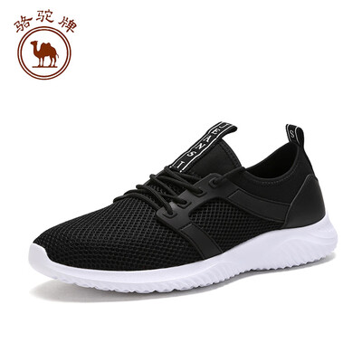

Camel brand mens shoes sports outdoor mesh trend tie casual breathable running W912303080 black 40250 yards