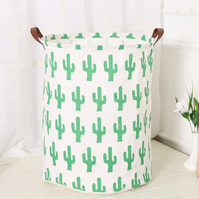 

NeillieN Household cloth dirty basket dirty basket folding basket toy clothing Cotton&linen Storage basket laundry basket