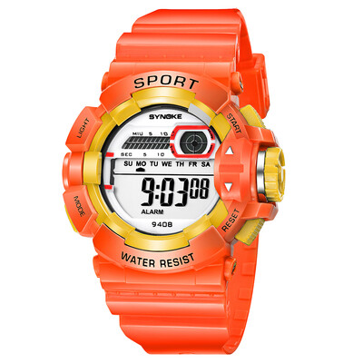 

SYNOKE Students Children Sport Watches 3ATM Life Water-resistant Digital Backlight Child Kids Boy Girls Wristwatch Alarm Stopwatch