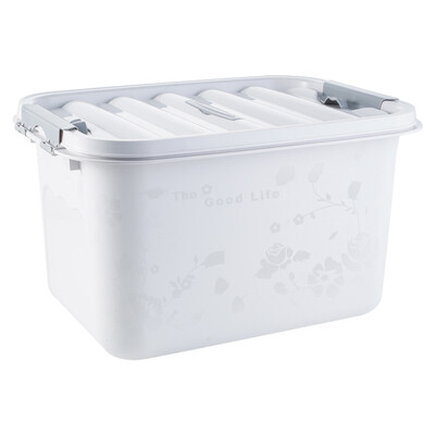 

Van Gogh VENGO Vientiane printing pulley storage box oversized clothing cotton quilt storage box storage box about 180L white