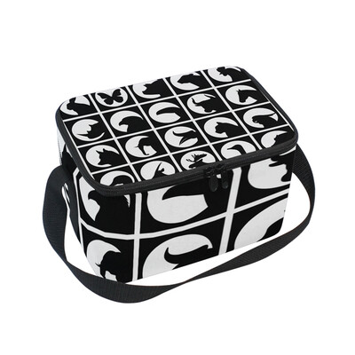 

ALAZA Lunch Box Insulated Animal Shadow Lunch Bag Large Cooler Tote Bagfor Men Women