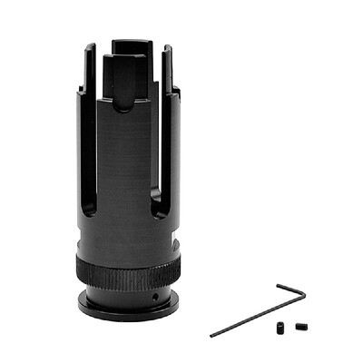 

Full Metal Silencer Muffler Accessory for M4 Jinming 8s Front Water Gel Ball Blasting Toy Gear Compensator General Refitting Acce