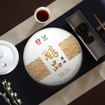 

Mellow Taste Menghai Dayi Chunpin Yunnan Pu-erh Tea Cake 2018 357g Ripe