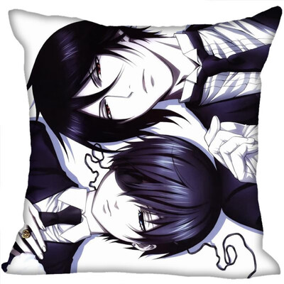 

Black Butler Anime Hot Sale Pillow Case High Quality New Years Pillowcase Decorative Pillow Cover For Wedding Decorative Gifts