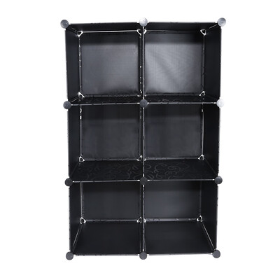 

DIY Assembled 8 Cube Bookcase