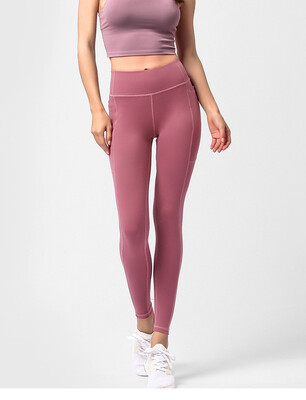 

Autumn&Winter Tight Yoga Pants Yoga Leggings Quick-drying Pants Pocket High Waist Running Pants