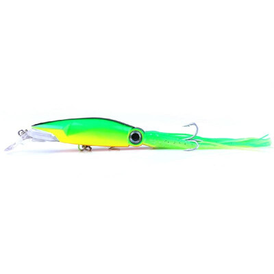 

14cm40g Bionic Squid Baits Artificial Fishing Lures Hard Squid Skirts Octopus Lure Trolling Fishing Baits Fishing Tackle