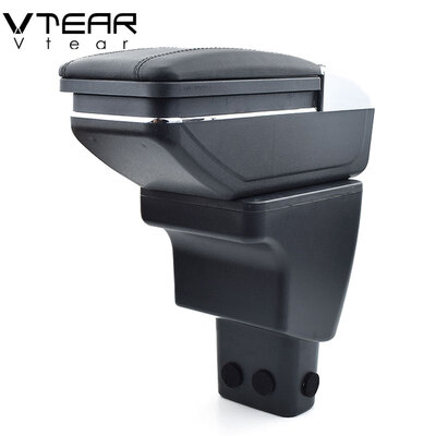 

Vtear For Hyundai i10 2015-2018 armrest box central Store content box storage interior car-styling decoration accessories parts