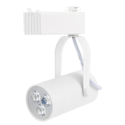 

3W LED Track Rail Light Spotlight Adjustable for Mall Exhibition Office Use AC85- 265V