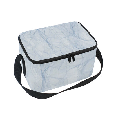 

ALAZA Lunch Box Light Abstract Technology Texture Insulated Lunch Bag Large Cooler Tote Bagfor Men Women