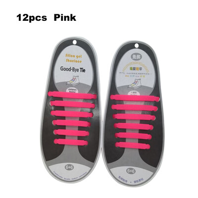 

No Tie Shoelaces Waterproof Elastic Silicone Tieless Shoe Lace for Athletic Running Multicolor for Sneaker Boots Board Casual Shoe