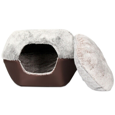 

Kennel Soft Warm Washable Pet Dog Cat Bed Nest Ger with Removable Cushion
