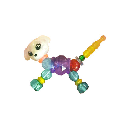 

Children Beads Jewelry DIY Magical Transformable Bracelet Colorful Twist Pets Hand Chain for Girls