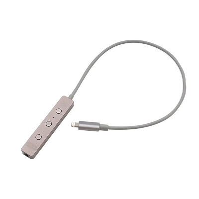 

Syba Sonic Lighting Cable to 35mm Audio Jack Lightning Port to 35mm Stereo Adapter for iPhone In-line Control&Mic MFI Certif