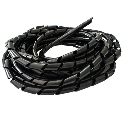 

Fuxing FX016 wire winding management line protective cover complete line cable tube tube line tube tangled wire 10mm75m black