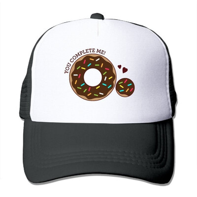 

akowei Funny Cute Donut Lovers Mesh Trucker Hat for Men Women