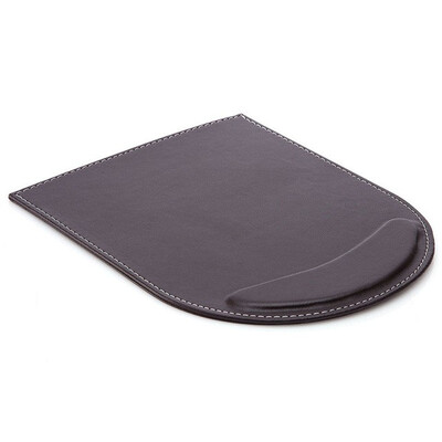 

Mouse Pad Artificial Leather Wrist Rest Office Mousepad for Business Home Desk Mouse Use Pad
