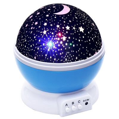 

BRELOBG DC 5V Star Light Rotating Projector Lamp for Kids Bedroom