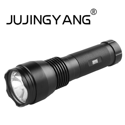 

JUJINGYANG High-light flashlight long-range rechargeable xenon lamp ultra-bright 24W multi-functional zoom outdoor hunting 2600MAh