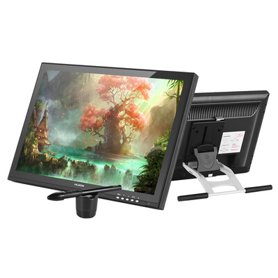 

HUION GT-190 19 Inch Professional HD Digital Pen Drawing Graphics Tablet Display Monitor TFT Screen 2048 Levels Adjustable Stand f