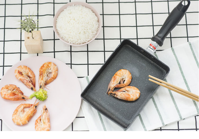 

1318cm Japanese frying pan yuko siu non-stick pan mai fan shi pan square frying pan