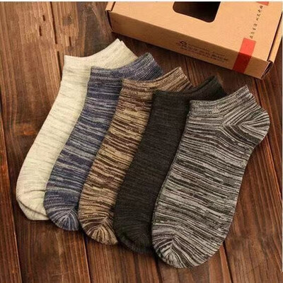 

Aa-shop Women 5 Pairs Sports Dark Stripe colorful Lucky Street Socks