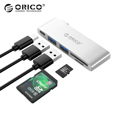 

ORICO Type-C docking station USB-C to USB30 converter PD charging adapter card reader Huawei P20Mate20 Apple MacBook docking station CLH-X6