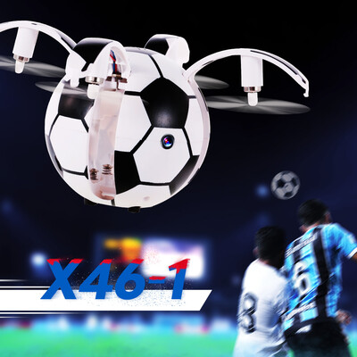 

X46-1 Mini 720P Wifi FPV Drone Football Soccer Altitude Hold G-sensor RC Quadcopter for Beginner RTF