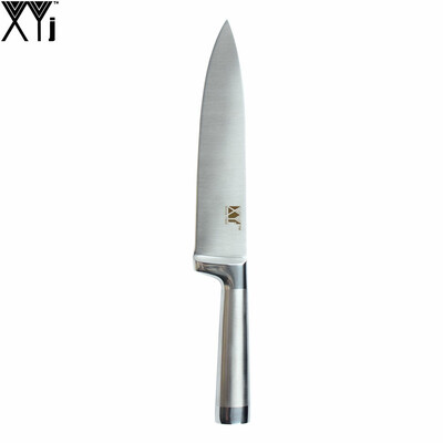 

XYj Brand High Quality Stainless Steel Knife Straight Handle 8 Inch Chef Kitchen Knife Handmade Cooking Accessories