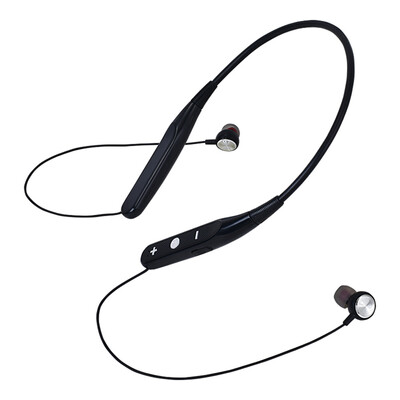 

Wireless Bluetooth Sport Headphones with Mic BT 41 Neck-hanging Headset Volume Control Magnet Design Earphone