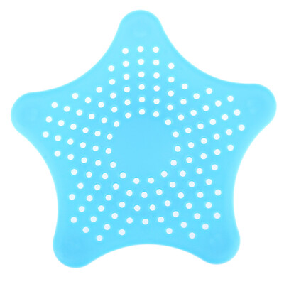 

Cute Star Shape Floor Drain Hair Stopper Bath Catcher Sink Strainer Sewer Filter