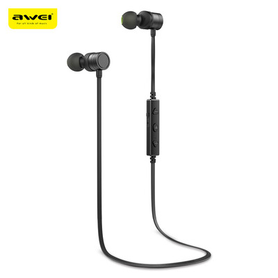 

Awei WT20 Magnet Attraction Wireless Bluetooth 42 Stereo Sports Earphones