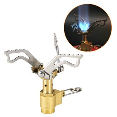 

Ultralight Outdoor Camping Stove Pocket Backpacking Traveling Camping Mini Stove 3000W