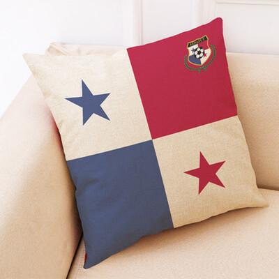 

The 2018 World Soccer Cup Home Decor Cushion Cover Linen Sofa Design Throw Pillow Case Gift Style 32