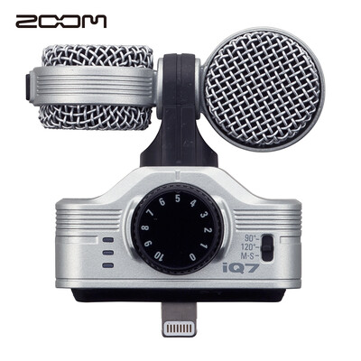 

ZOOM iQ7 Professional Stereo Microphone For iPhoneiPadiPod Touch