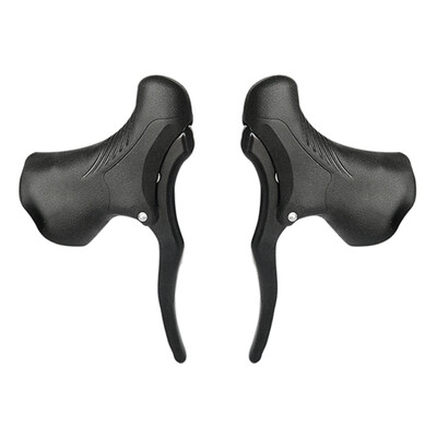 

Lightweight Aluminum Bicycle Brake Handle MTB Mountain Bike Cycling Brake Levers Front & Rear Brake Levers Drop Handlebar Set