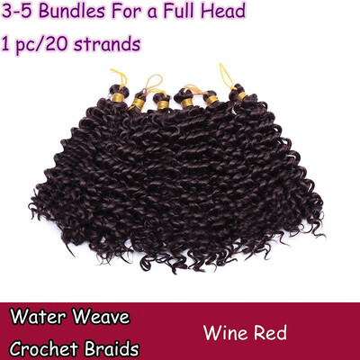 

Afro Marley Bob Crochet Hair Marlibob Crochet Extension Kinky Curl Kinky Bundle Wand Curl Dreadlocks Water Wave100g