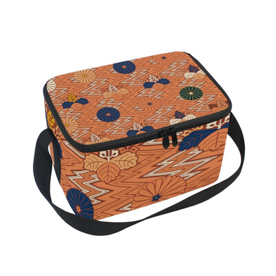 

ALAZA Insulated Lunch Box Roma Style Lunch Bag for Men Women Portable Tote Bag Cooler Bag