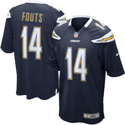 

Mens Football Jersey San Diego Chargers Dan Fouts Navy Retired Player Game Jersey