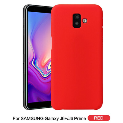 

Goowiiz Phone Case For Samsung Galaxy J4 Plus 2018J4 Prime 2018J6 Plus 2018J6 Prime 2018 Fashion Simple Solid Color Ultrathin