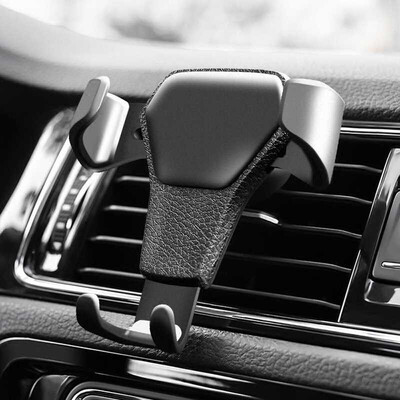 

Car Phone Holder For Phone In Car Air Vent Mount Stand No Magnetic Mobile Phone Holder Universal Gravity Smartphone Cell Support