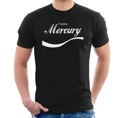 

Freddie Mercury Coke Logo Mens T-Shirt