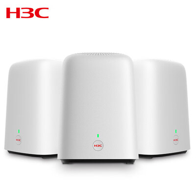 

Huasan H3C B5 router child routing distributed 5G dual-band 4 Gigabit port MESH networking large-sized villa wall-to-wall game acceleration 1200M three mothers